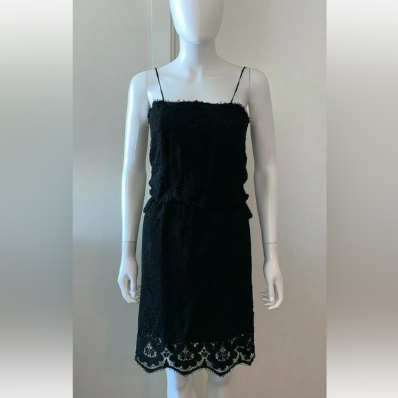 Miguelina Dresses & Skirts - MIGUELINA Anthropologie Intermix *Stella* black lace classic boho dress S